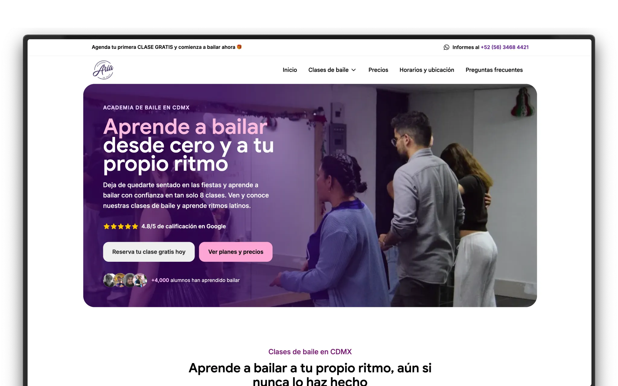 Academia de baile ARIA