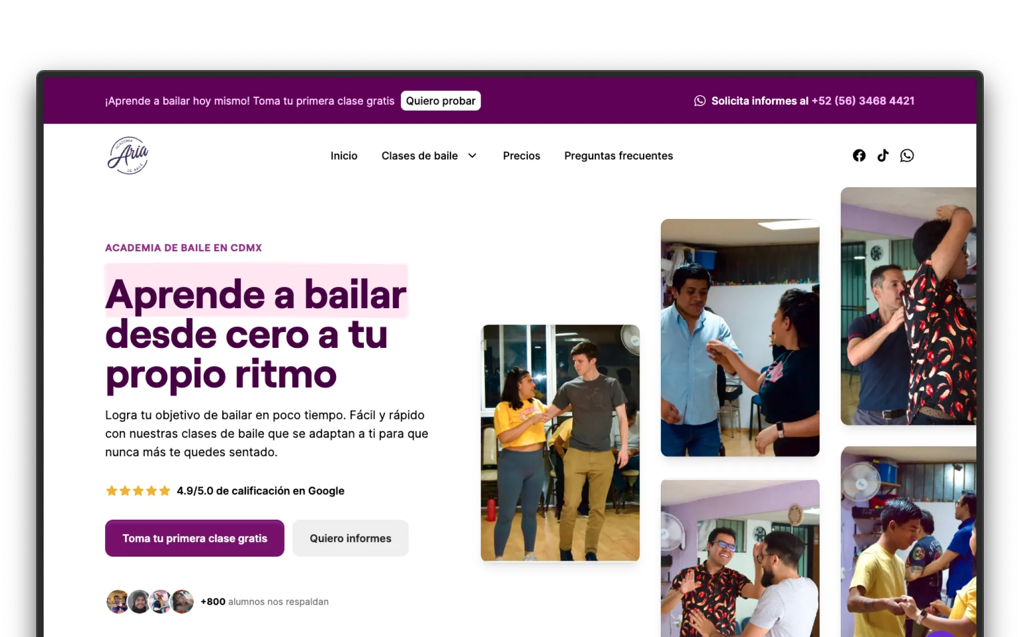 Academia de baile ARIA