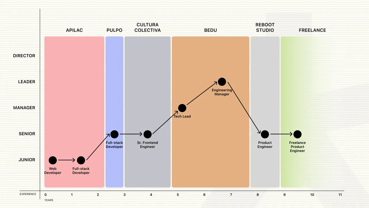 Mi progreso actual en mi carrera profesional