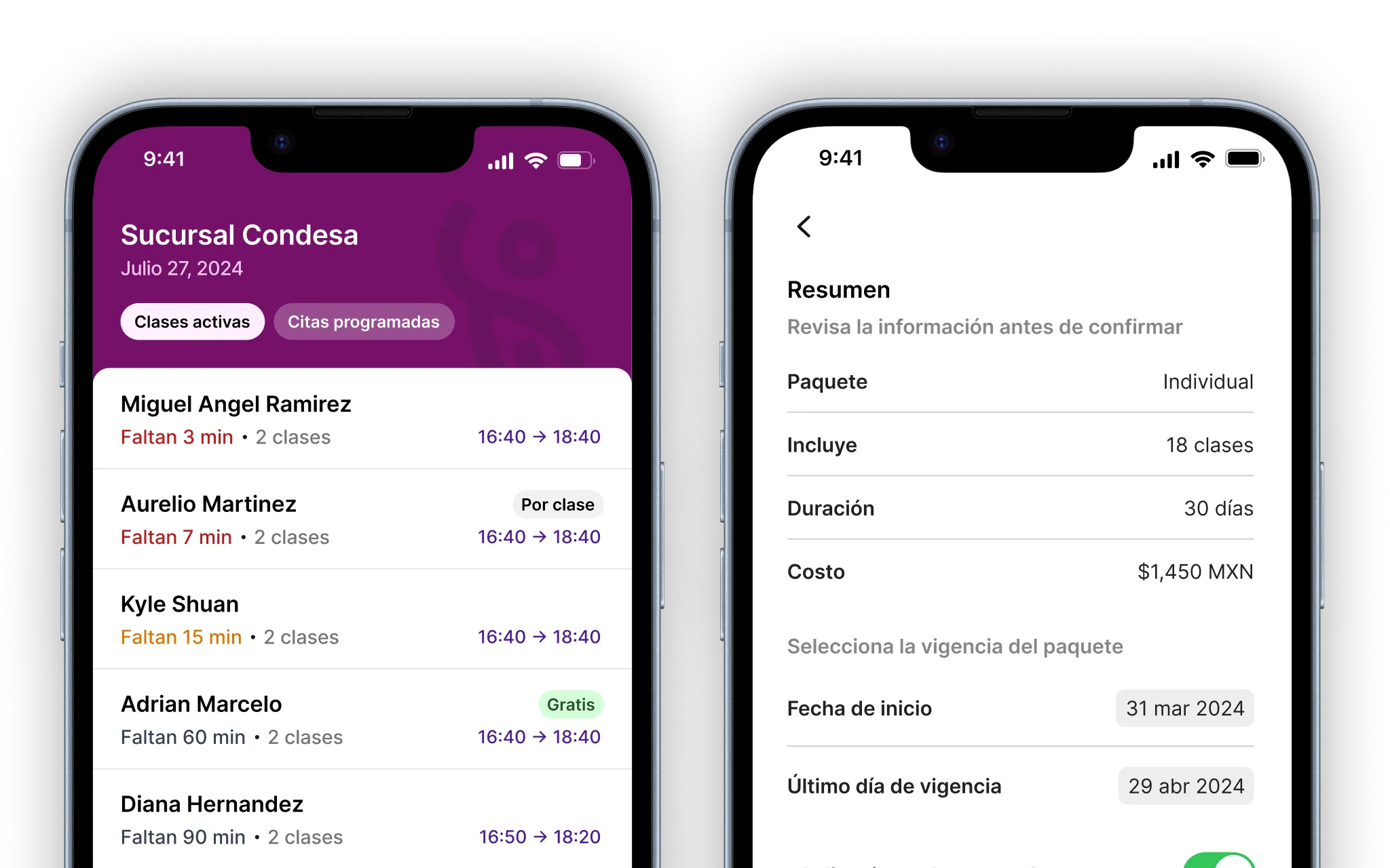 Software para Academia de Baile