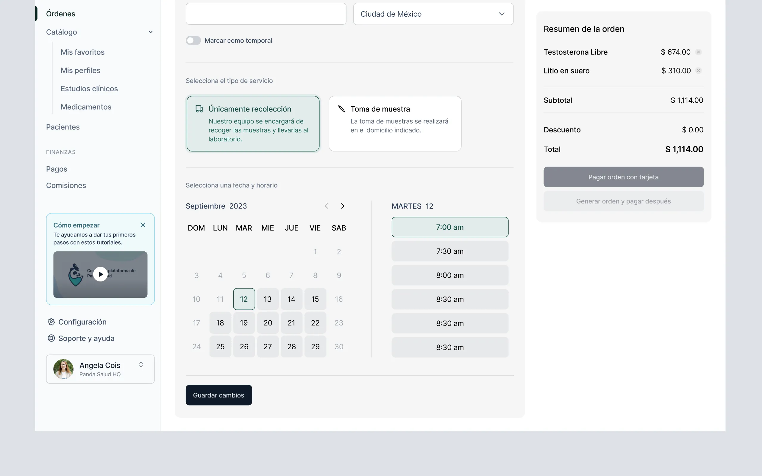 Programa la recolección sin complicaciones