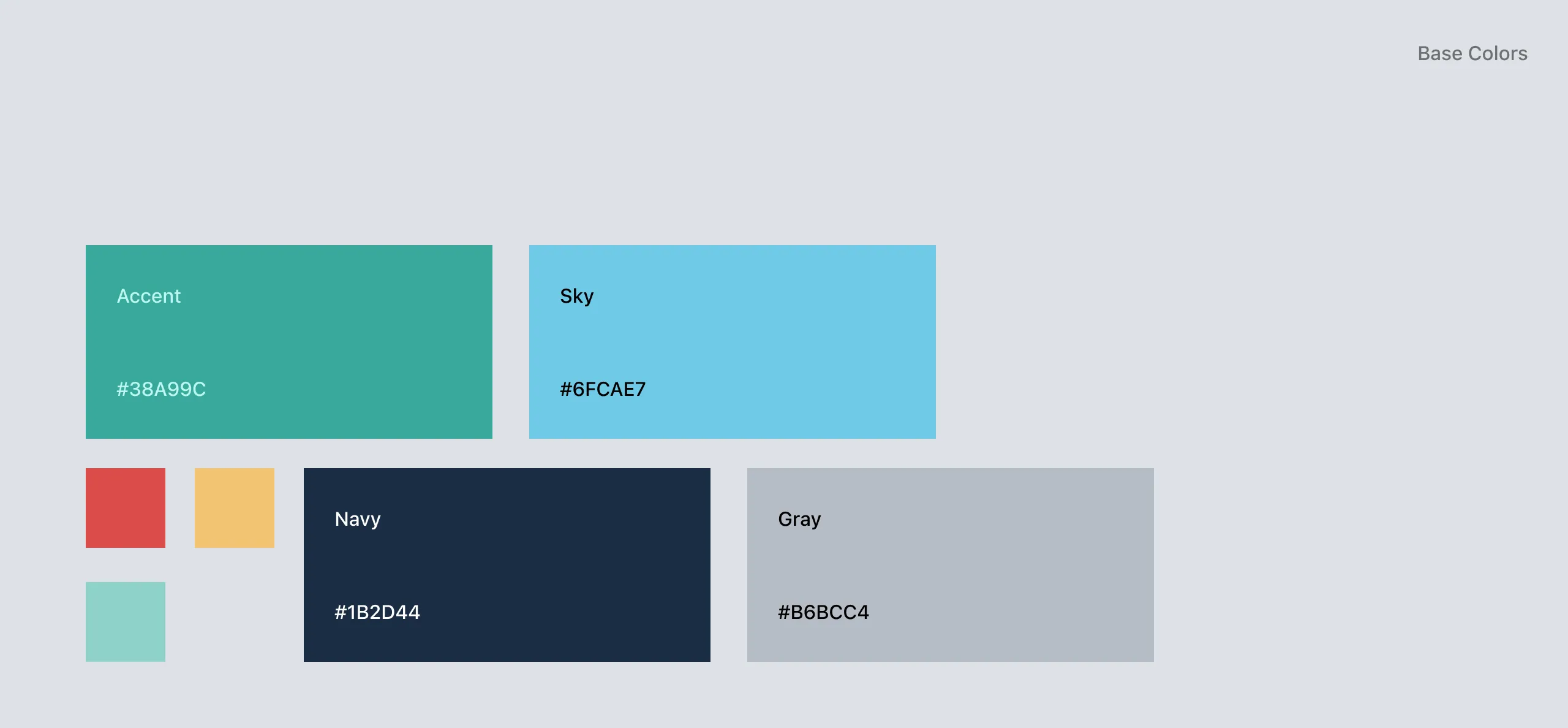 Sistema de diseño para Panda Salud: Colores