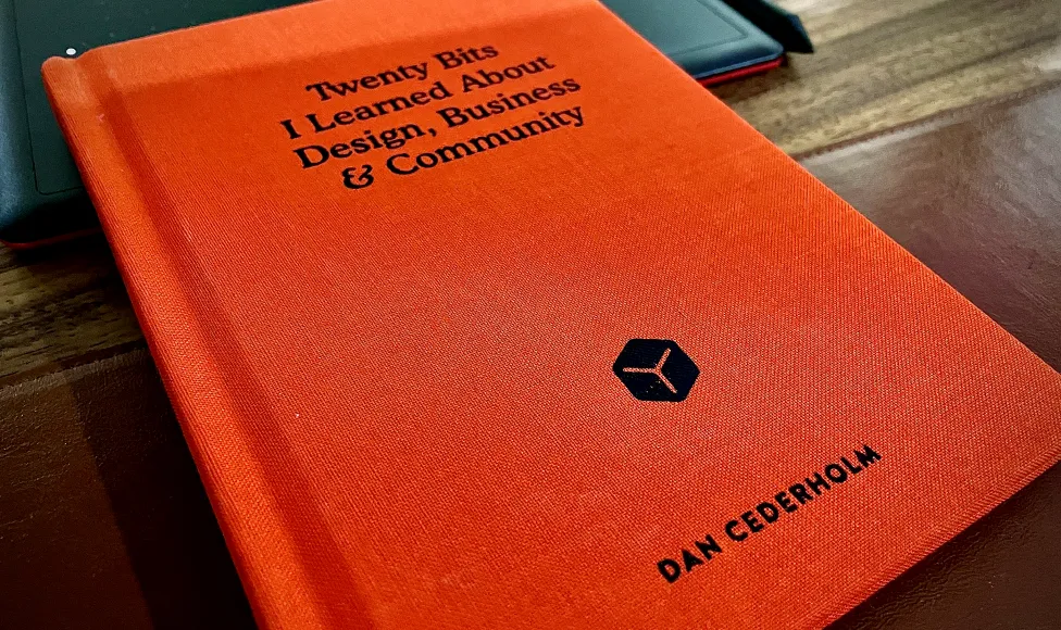 Cover: Twenty bits I learned about Design, Business and Community